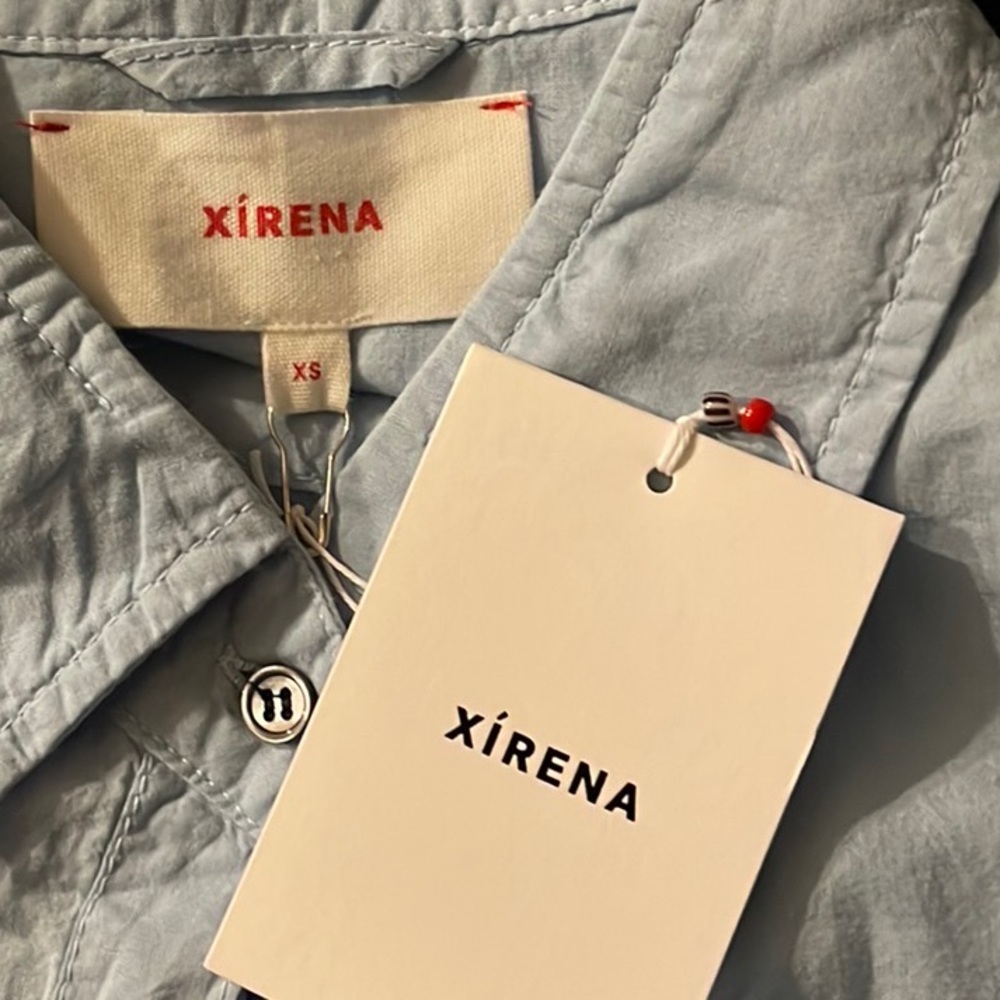 NWT XiRENA Beau Ombré Shirt in Dawn Bleu - Picture 13 of 16